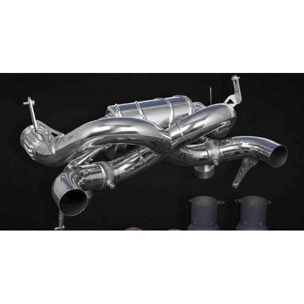 Echappement CAPRISTO Lamborghini Huracan Performante - Silencieux à valves