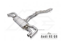 Echappement Fi EXHAUST Audi RSQ8 (2020+) - Ligne Cat/Fap-Back à valves