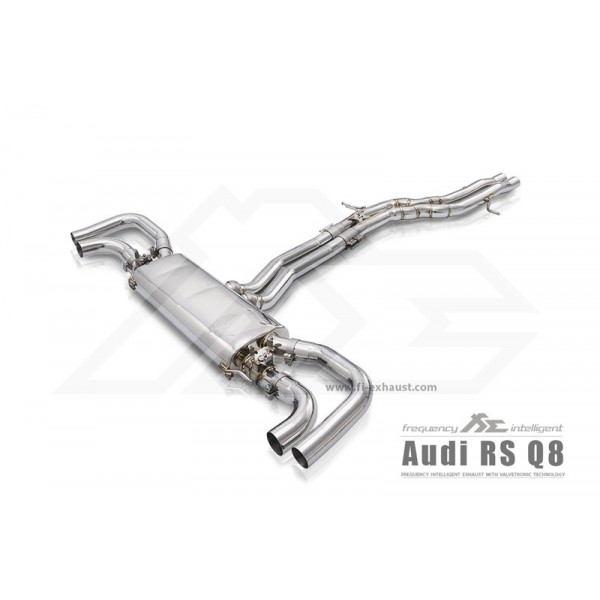 Echappement Fi EXHAUST Audi RSQ8 (2020+) - Ligne Cat/Fap-Back à valves