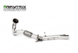 Downpipe + suppression catalyseurs/FAP ARMYTRIX Golf 8 GTI 2,0 TSI 245ch/300ch (2020+)