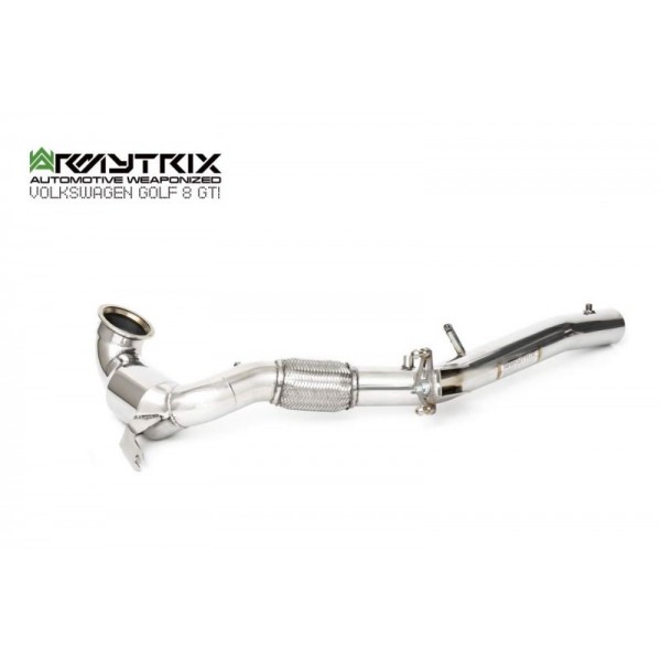 Downpipe + catalyseurs sport ARMYTRIX Golf 8 GTI 2,0 TSI 245ch/300ch (2020+)