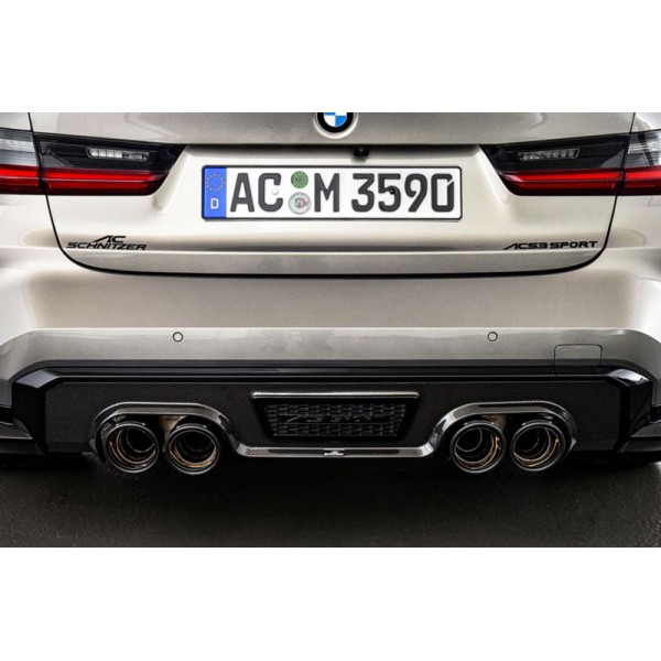 Diffuseur arrière carbone AC SCHNITZER BMW M4 G82/G83 & M3 G80 (2020+)