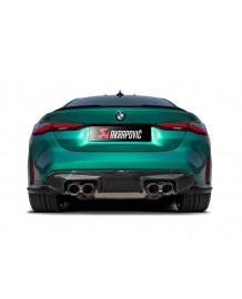 Diffuseur arrière carbone AKRAPOVIC BMW M4 G82/G83 & M3 G80 (2020+)