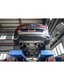 Echappement inox Fi EXHAUST BMW X5 G05 / X6 G06 40i (2020+)- Ligne Cat-Back à valves