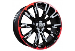 Pack Jantes BRABUS Monoblock R RED/BLACK 8,5x19" Mercedes GLB (X247) (2019+)