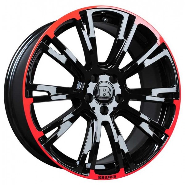 Pack Jantes BRABUS Monoblock R RED/BLACK 8,5x19" Mercedes GLB (X247) (2019+)