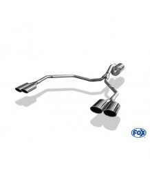 Ligne d'échappement inox Cat-Back FOX VW AMAROK 2,0 BiTDI / 3,0 V6 TDI (2010+)