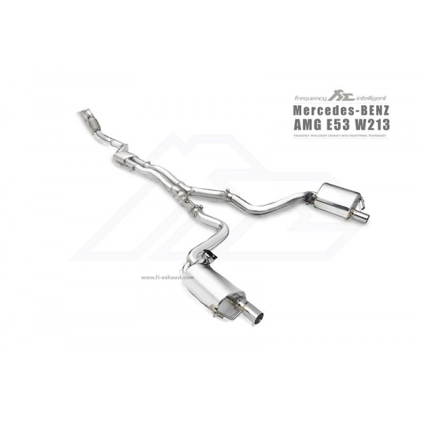 Echappement Fi EXHAUST Mercedes E53 AMG (W213)(2016+) - Ligne Cat/Fap-Back à valves