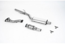 Ligne d'échappement inox MILLTEK BMW M3 (E30) (1987-1992)