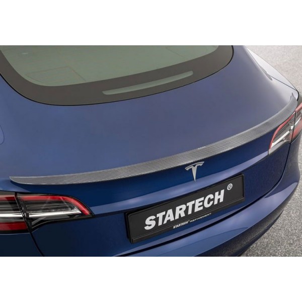 Becquet de coffre carbone STARTECH TESLA Model 3 (2018+)