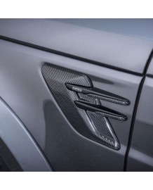 Caches latéraux carbone pour ailes avant STARTECH Range Rover Sport (2018+)
