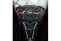 Ligne d'échappement inox FAP-Back à valves MILLTEK BMW M8 + Compétition (F91/F92) (2020+)