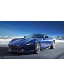 Paupières de phare inférieur Carbone NOVITEC Ferrari Roma