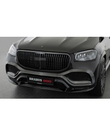 Extension pare-chocs avant carbone et chrome BRABUS Mercedes GLS MAYBACH (X167) (2021+)