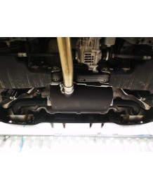 Echappement BRABUS Mercedes Classe A35 AMG (W177) (2018+)-Silencieux arrière à valves (homologué)