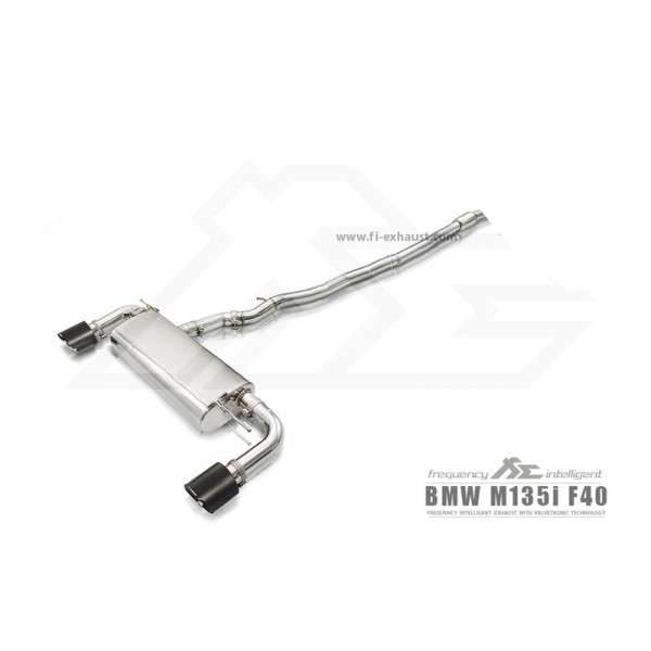 Echappement inox Fi EXHAUST BMW M135i F40 (2019+)- Ligne Cat-Back à valves