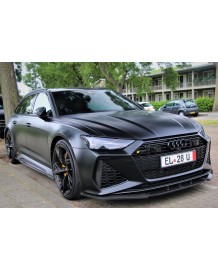Lame de Spoiler avant Carbone URBAN Automotive pour AUDI RS6 C8