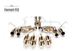 Echappement inox Fi EXHAUST Ferrari F12 Berlinetta (2012+) - Ligne Cat-Back à valves