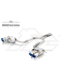 Echappement inox Fi EXHAUST Maserati Gran Turismo 4,2L (2007-2012) -Ligne Cat-Back à valves