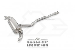 Echappement Inox Fi EXHAUST Mercedes A45 (W177) (2018+) - Ligne Cat-Back à valves