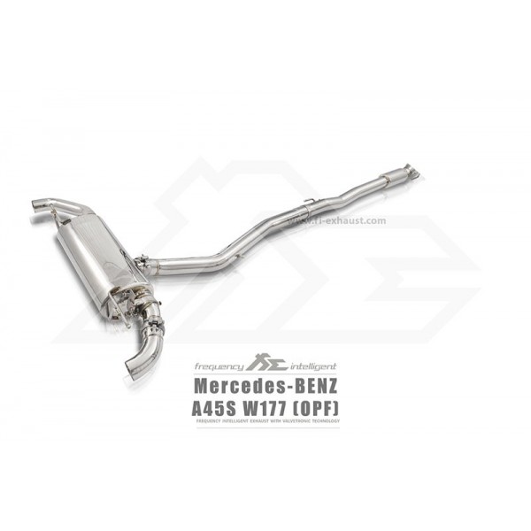 Echappement Inox Fi EXHAUST Mercedes A45 (W177) (2018+) - Ligne Cat-Back à valves