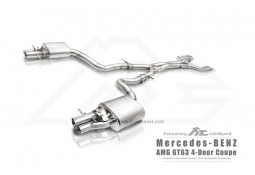 Echappement inox Fi EXHAUST Mercedes AMG GT63 (X290) (2019+) - Ligne Cat-Back à valves