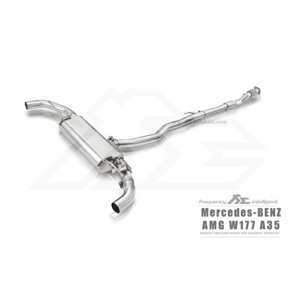 Echappement Inox Fi EXHAUST Mercedes A35 AMG (W177) (2018+) - Ligne Cat-Back à valves