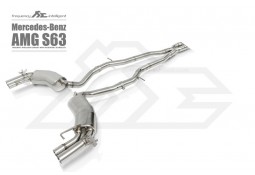 Echappement Inox Fi EXHAUST Mercedes S63 AMG (C217) (2014+) - Ligne Cat-Back à valves