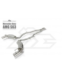 Echappement Inox Fi EXHAUST Mercedes S63 AMG (C217) (2014+) - Ligne Cat-Back à valves