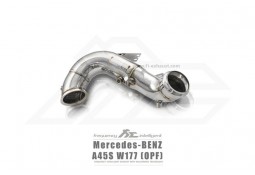 Downpipe + Suppression Catalyseurs inox Fi EXHAUST Mercedes A45S AMG (W177) (2018+)