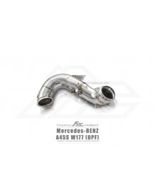 Downpipe + Suppression Catalyseurs inox Fi EXHAUST Mercedes A45S AMG (W177) (2018+)