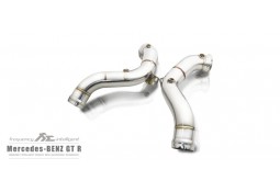 Downpipe + Suppression Catalyseurs inox Fi EXHAUST Mercedes GT-R (C190) (2016+)