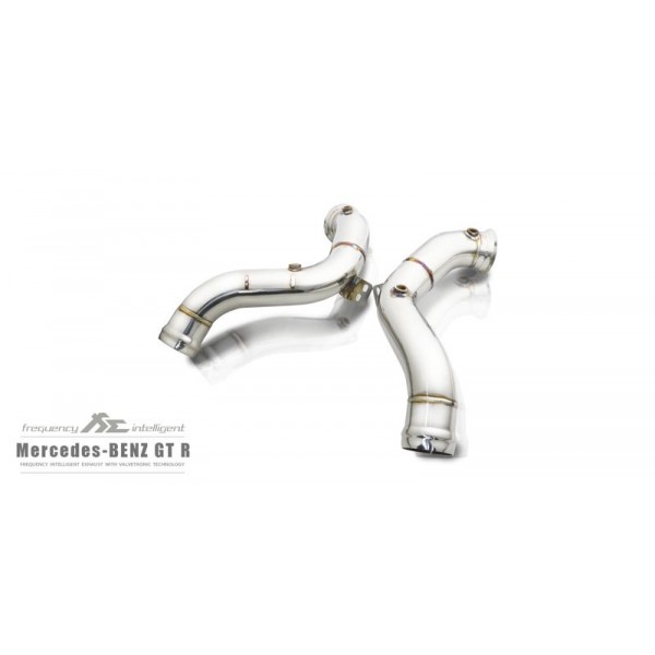 Downpipe + Suppression Catalyseurs inox Fi EXHAUST Mercedes GT-R (C190) (2016+)