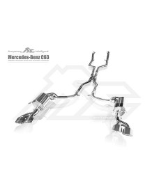 Echappement inox Fi EXHAUST Mercedes Classe C63 AMG W/C/S204 (2007-2013)-Ligne Complète à valves