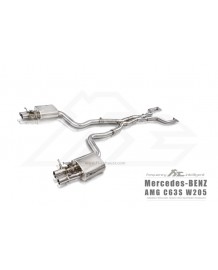 Echappement inox Fi EXHAUST Mercedes C63S AMG (W/S/C205) (2014+)(2019+) - Ligne Cat-Back à valves