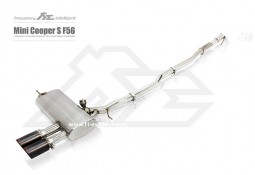 Echappement Inox Fi EXHAUST Mini Cooper S F56 (2014+) - Ligne Cat-Back à valves