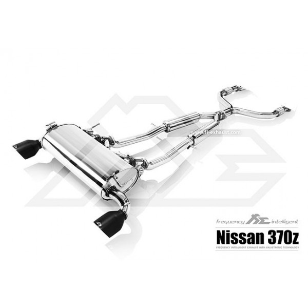 Echappement Inox Fi EXHAUST Nissan 370Z (Z34) (2009+) - Ligne Cat-Back à valves