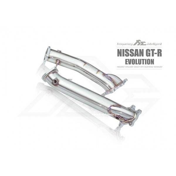 Downpipe + Suppression Catalyseurs inox Fi EXHAUST Nissan GT-R (R35) (2008+)