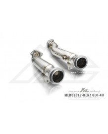 Downpipe + Suppression Catalyseurs inox Fi EXHAUST Mercedes GLC43 AMG (X253) (2016-2018)