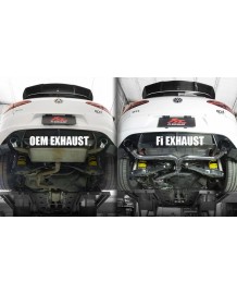 Echappement Fi EXHAUST Golf 7 GTI (2015-2017)+(2017+)-Ligne Cat-Back à valves