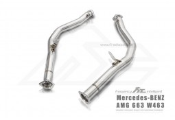 Suppression Catalyseurs inox Fi EXHAUST Mercedes G63 AMG (W463) (2012+)