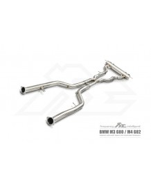 Echappement FI EXHAUST BMW M4 G82 G83 / M3 G80 + Competition (2021+)-Ligne Cat-Back à valves