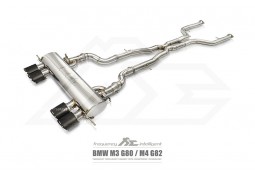 Echappement FI EXHAUST BMW M4 G82 G83 / M3 G80 + Competition (2021+)-Ligne Cat-Back à valves