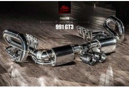 Echappement Inox Fi EXHAUST Porsche 991.1 GT3 / GT3RS 4.0L (2012-2016) - Ligne complète à valves