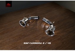 Echappement Inox Fi EXHAUST Porsche 992 Carrera S / 4S 3.0L (2019+) - Ligne complète à valves