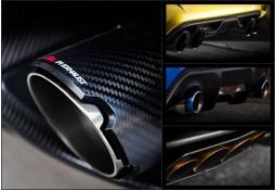 Echappement Inox Fi EXHAUST pour Porsche Panamera 971 Turbo S E-Hybrid 4.0 (2016-2018)- Ligne Cat-Back à valves