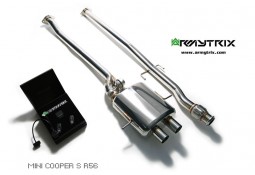 Echappement ARMYTRIX MINI Cooper S 1,6 (R56) - Ligne Cat-Back à valves