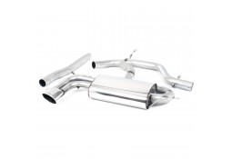 Ligne d'échappement Cat-Back MILLTEK Seat LEON FR 2,0 TDI 170Ch DPF (2005-2013)