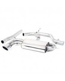 Ligne d'échappement Cat-Back MILLTEK Seat LEON FR 2,0 TDI 170Ch DPF (2005-2013)