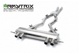 Echappement ARMYTRIX BMW M4 G82 G83 / M3 G80 + Competition (2021+)-Ligne Cat-Back à valves